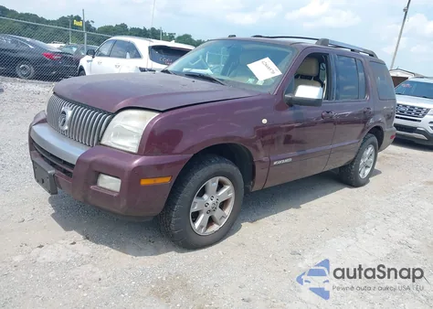 2008 Mercury Mountaineer Premier из США, поврежденный, VIN 4M2EU48808UJ10721